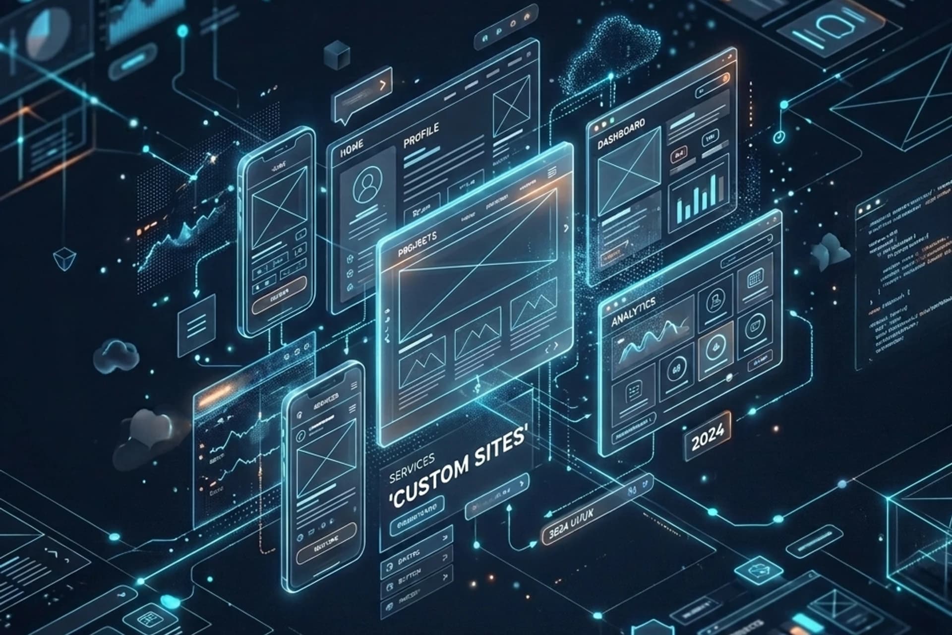 Custom Sites & Web Development Custom Sites and Modern Web Development by Tasman Tech